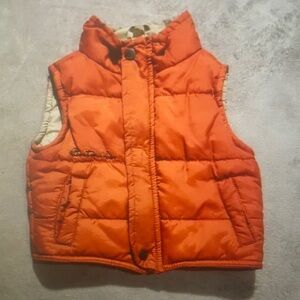 Orange Puffer Vest